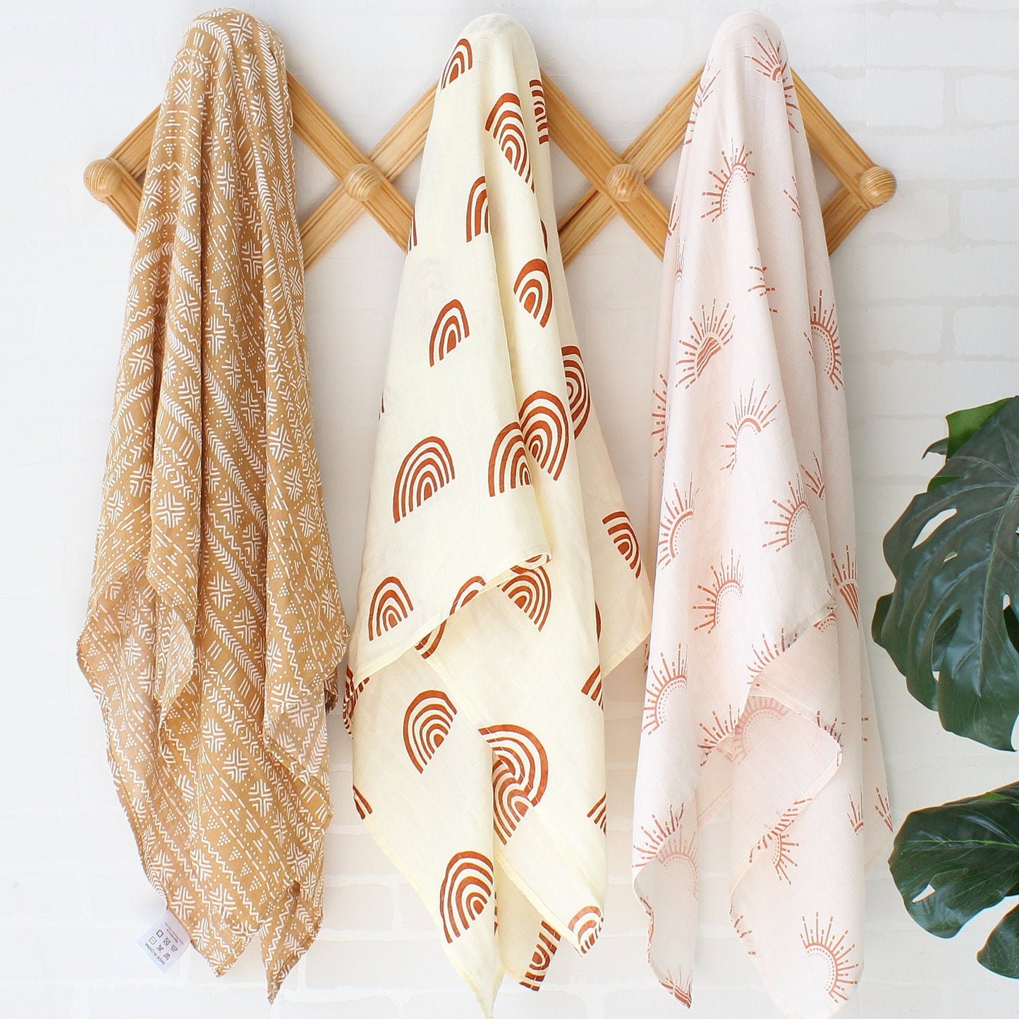 Organic Bamboo Cotton Muslin  Wrap