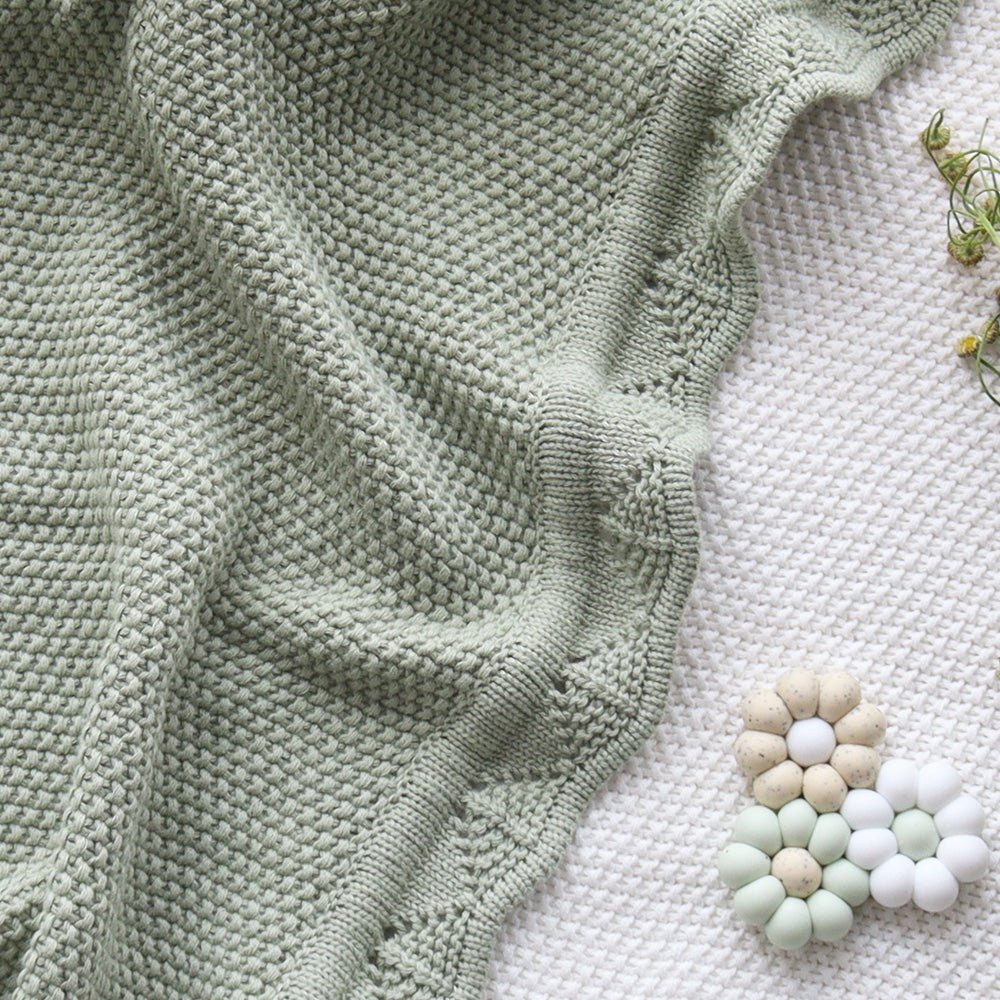 Cotton Knit Blanket