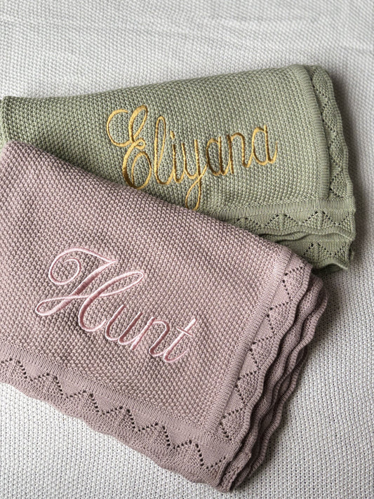 Personalised Baby Blanket